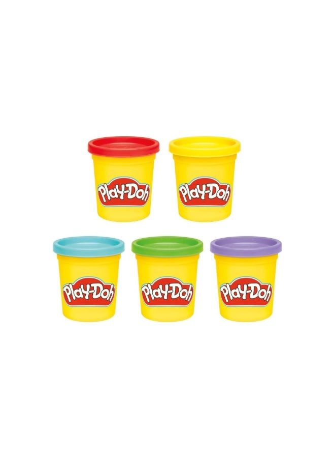 Play-Doh 5-Piece Back To School Modeling Compounds Multicolour 7 x 7 x 29 cm HPDG18605L0 - Image 2